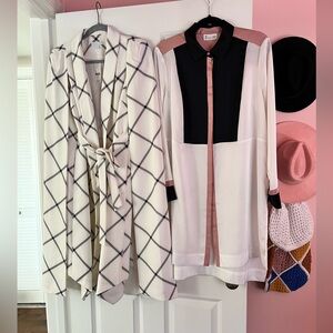 Plaid Cape new with tag